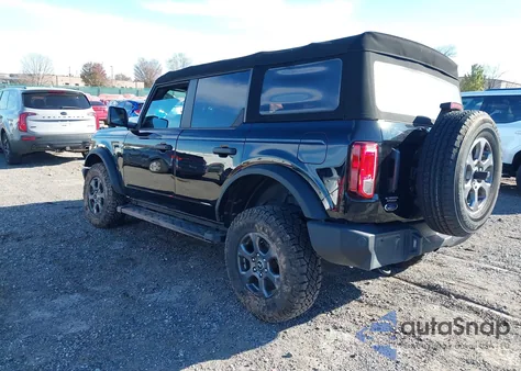 2022 Ford Bronco Big Bend z USA, uszkodzony, nr VIN 1FMDE5BH4NLB12868